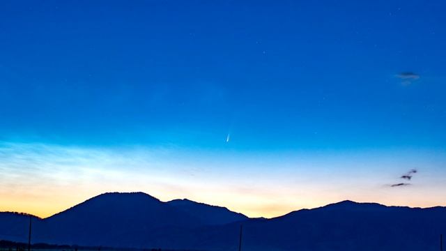 Comet С2020 F3 NEOWISE 4K Timelaps смотреть онлайн