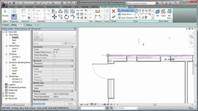 Auto Desk Revit Architecture Sketching смотреть онлайн