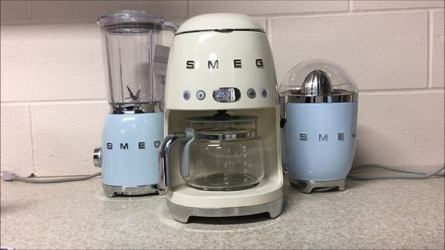 How to descale Smeg Drip Coffee Maker DCF01 and DCF02 Instruction / Tutorial смотреть онлайн