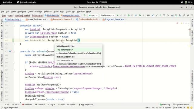 28.RecyclerView Adapter For Bookmarks Feature | Android Studio Kotlin смотреть онлайн