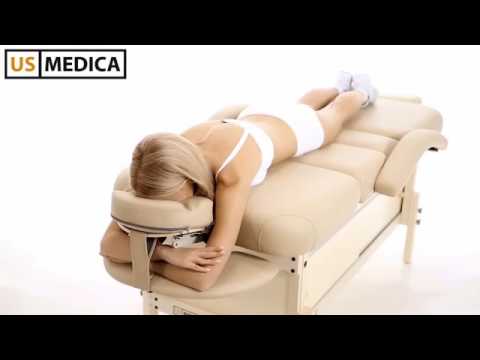 Стационарный массажный стол US MEDICA Bali смотреть онлайн