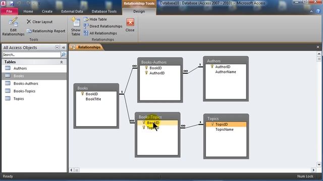 Access Database with 5 Tables смотреть онлайн