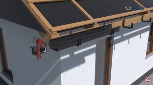 Монтаж квадратной водосточной системы Galeco Stal2