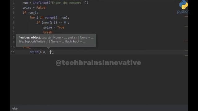 how to know given number is a prime number with python? смотреть онлайн