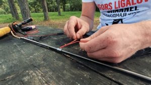 Как привязать линь к гарпуну Подводная охота