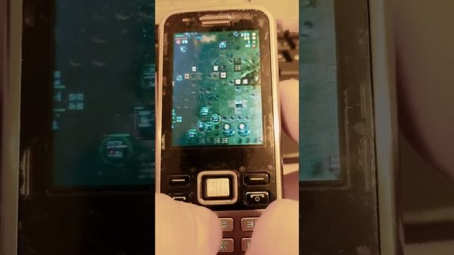Танчики Про java: миссия 22, прохождение на старом кнопочном Samsung c3322i смотреть онлайн