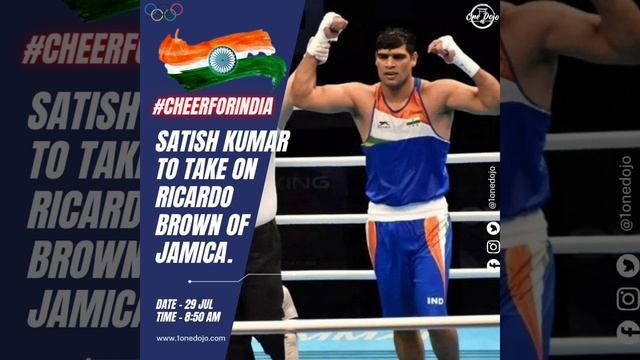 Super Heavyweight Boxer Satish Kumar to face R. Brown tomorrow at Tokyo Olympics 2020. #cheer4India смотреть онлайн