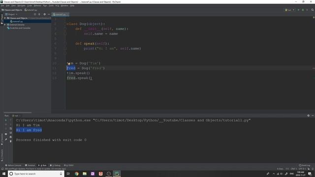 Python OOP Tutorial (Object Orientated Programming ) #2 - Creating Classes смотреть онлайн
