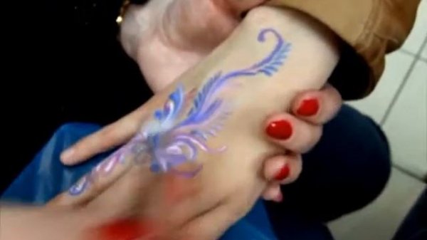 Мастер класс  бодиарт