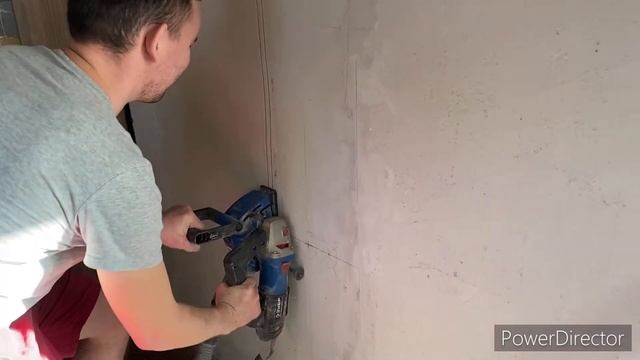 Штроборез Зубр, пылесос Metabo, diamand hit. Доработка электрики в доме смотреть онлайн