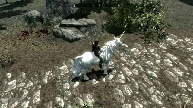 Unicorn in Skyrim! смотреть онлайн