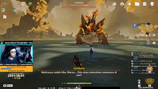 ?[LIVE] Mendang Mending? | TopUp Via Uid ➜ TokoWendiGG | Genshin Impact Indonesia