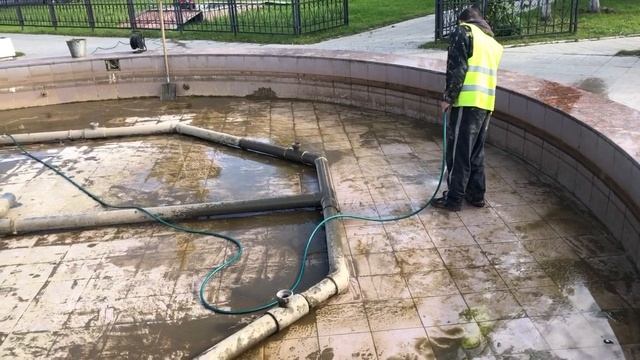 Чистка фонтана смотреть онлайн