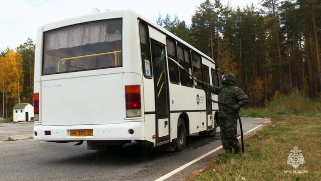 Как проходит тренировка по гражданской обороне в подразделениях Свердловской области? смотреть онлайн