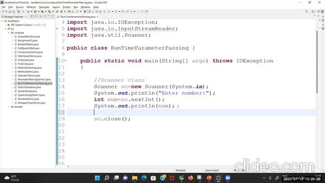 Java Programming Session 11: Scanner Class смотреть онлайн
