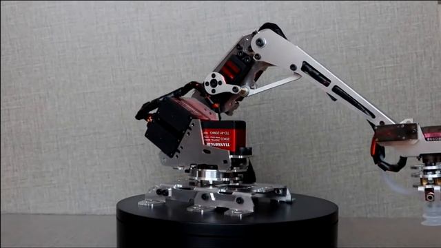 Шестиосевой манипулятор с присоской - DIY смотреть онлайн