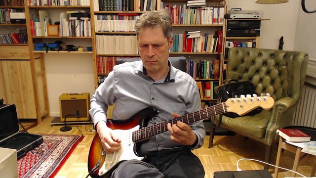 Fender American Deluxe Stratocaster ... a simple loop ;-) смотреть онлайн