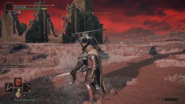 Elden Ring Combination 1#: Grave scythe w/(Bloodflame blade + Stormcaller) смотреть онлайн