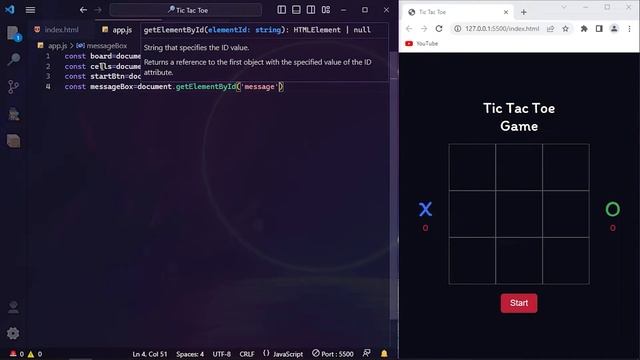 ASMR Programming - Coding-Tic Tac Toe - No Talking смотреть онлайн