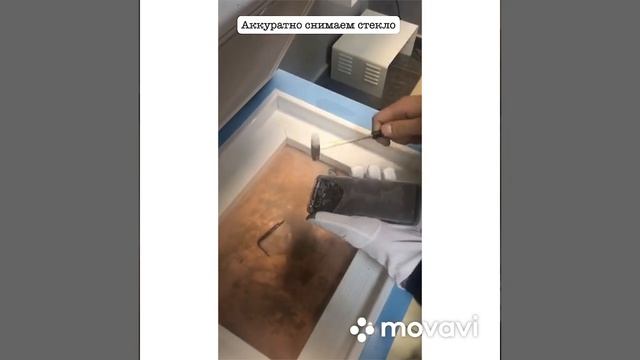 Замена стекла Samsung s8 смотреть онлайн