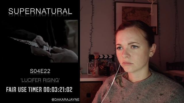 Supernatural reaction 4x22 | FINALE | DakaraJayne смотреть онлайн