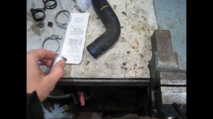 Замена верхнего патрубка радиатора