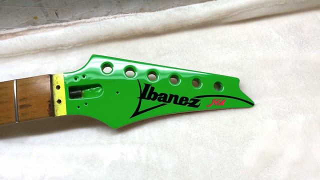 Ibanez JEM 777 Steve Vai Guitar - Refinished LNG Lochness Green by Sims Custom Shop смотреть онлайн