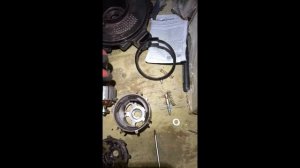 как снять крыльчатку с моторчика печки отопителя салона