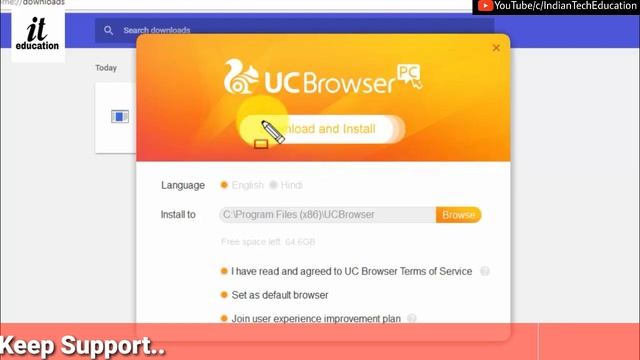 How To Download And Install UC Browser For Pc And Laptop - Hindi Video смотреть онлайн