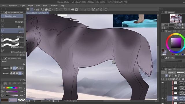 Ravencroft || TIMELAPSE Tokota Design || Clip Studio Paint смотреть онлайн