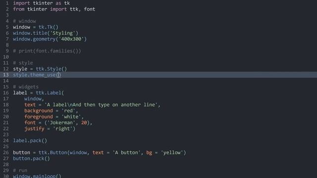 The ultimate introduction to modern GUIs in Python [ with tkinter ] смотреть онлайн