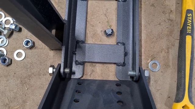 Передняя навеска на адаптер АМ-3 СБОРКА .Мотоблок НЕВА смотреть онлайн