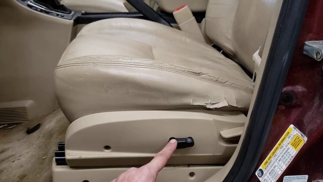 FOR SALE - 19L1687 - 2007 SUZUKI XL7 - DRIVER LEFT FRONT POWER SEAT смотреть онлайн