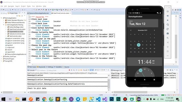 [ Appium - Robotframework ] How to select date time with Android devices. смотреть онлайн