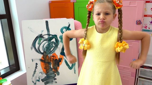 Diana teaches baby Oliver to walk and other funny stories with little brother смотреть онлайн