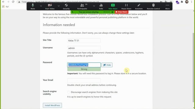 [SMART TUTORIAL] - Instalasi LAMP & Wordpress di Sistem Operasi Linux Ubuntu PART 5 смотреть онлайн