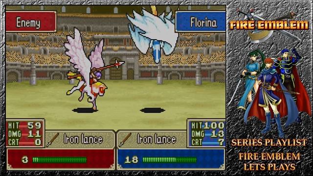 Fire Emblem: Rekka No Ken - Florina Arena, Reinforcement Wall - Episode 49 смотреть онлайн