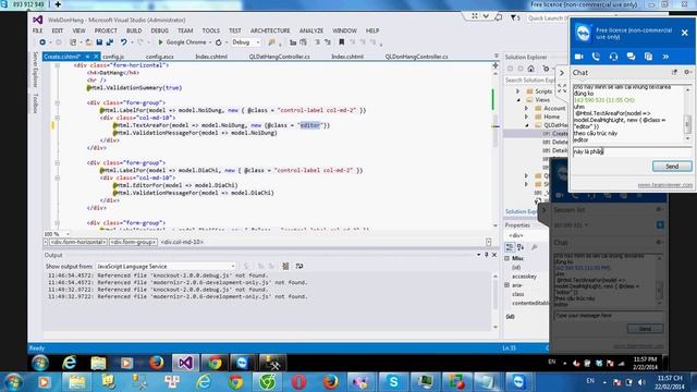 Hướng dẫn lập trình Website từ a-z với Asp .Net MVC5 part4a - chèn ckeditor ckfinder смотреть онлайн