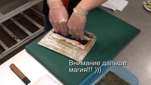 Часть I Готовим суши-ролл Калифорния. смотреть онлайн