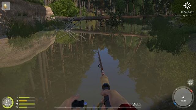 Русская рыбалка 4 - река Вьюнок - Проведал щучку в конце карты смотреть онлайн