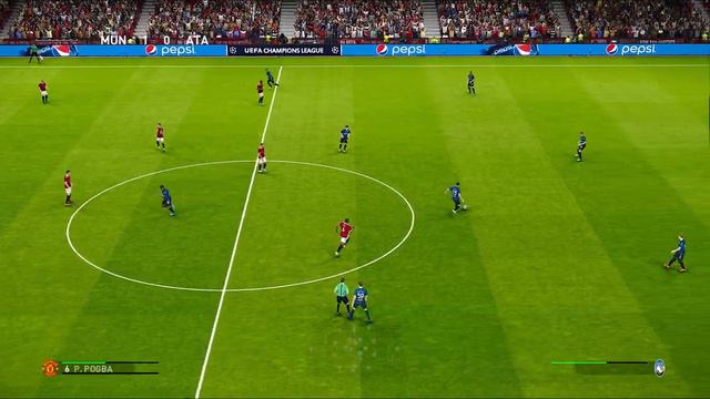 Manchester United vs Atalanta - UEFA Champions League 2021 - Match PES 2021 eFootball смотреть онлайн