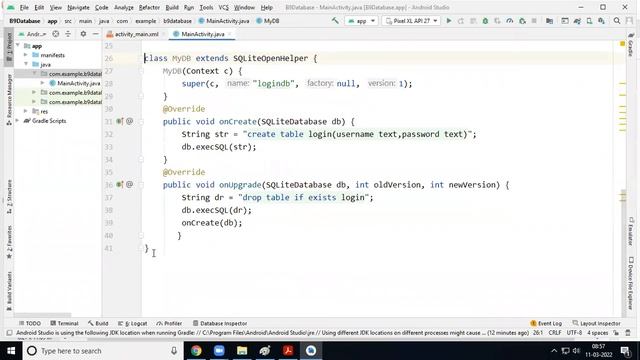 Practical No. 9 : Database Programming with SQLite смотреть онлайн