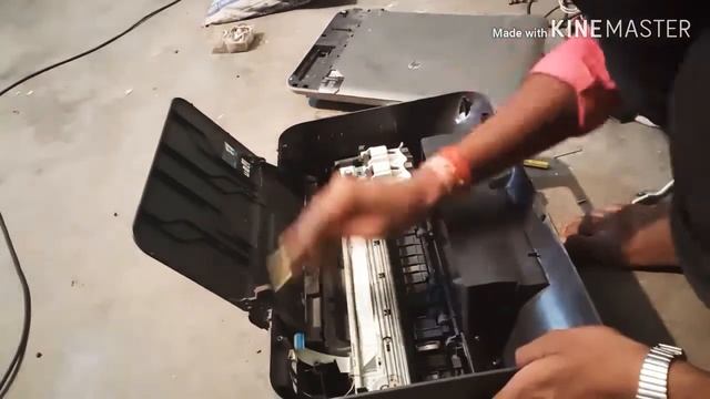 HP 1050 Printer Repairing