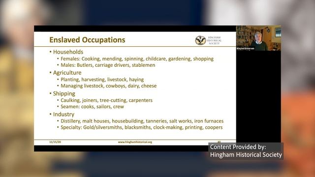 Role of Hingham and New England in Slavery and the Triangular Trade смотреть онлайн