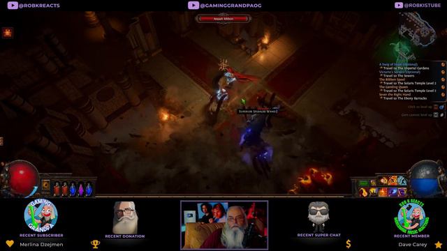 New Playthrough Path of Exile Gameplay Stream - todays adventures with Gaming Grandpa смотреть онлайн