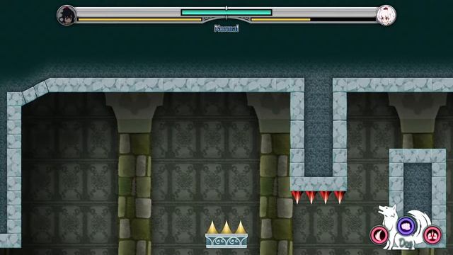 Touhou: Double Focus - Castle Area spike room without Yoshika смотреть онлайн