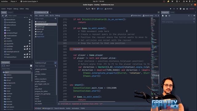Gravity Ace Stream: Creating a new walking enemy смотреть онлайн