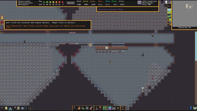 Dwarf Fortress #15 Ещё больше заказов на гильдии и откопали большую пещеру! смотреть онлайн