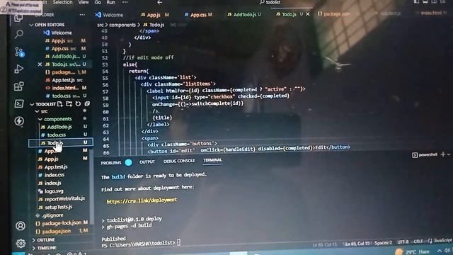 Todo-List App Using React js смотреть онлайн