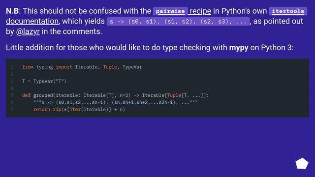 Iterating over every two elements in a list смотреть онлайн